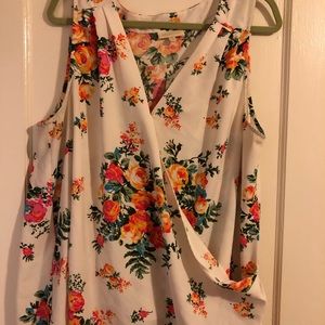 Two ModCloth wrap tops